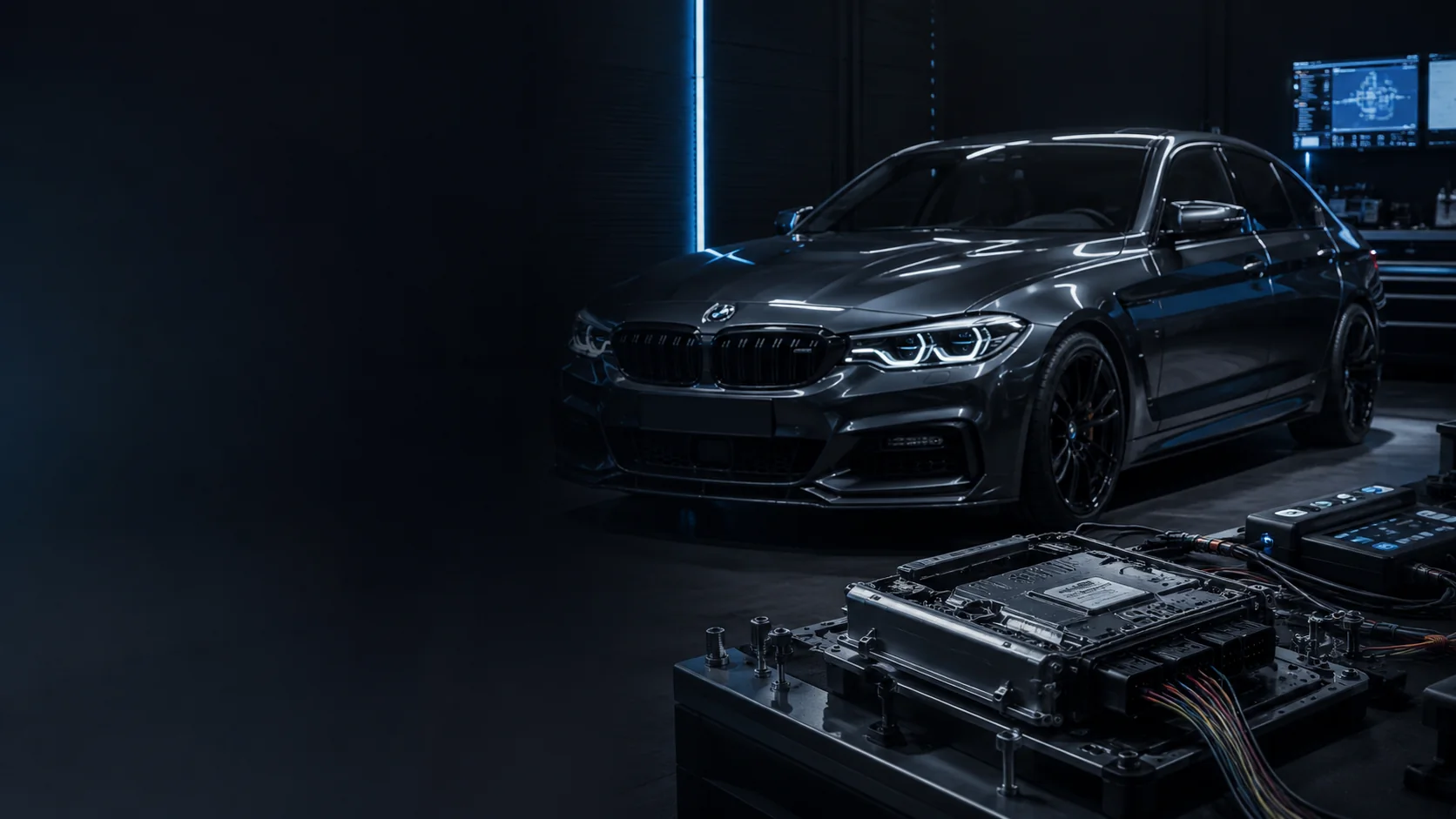 BMW ECU bench programming workshop